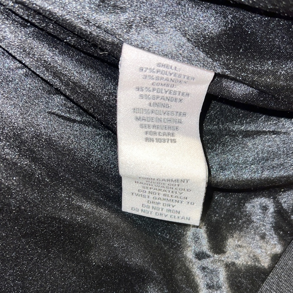 Nanette Lepore Sparkling Sequin Black Bomber Jacket - Picture 9 of 9